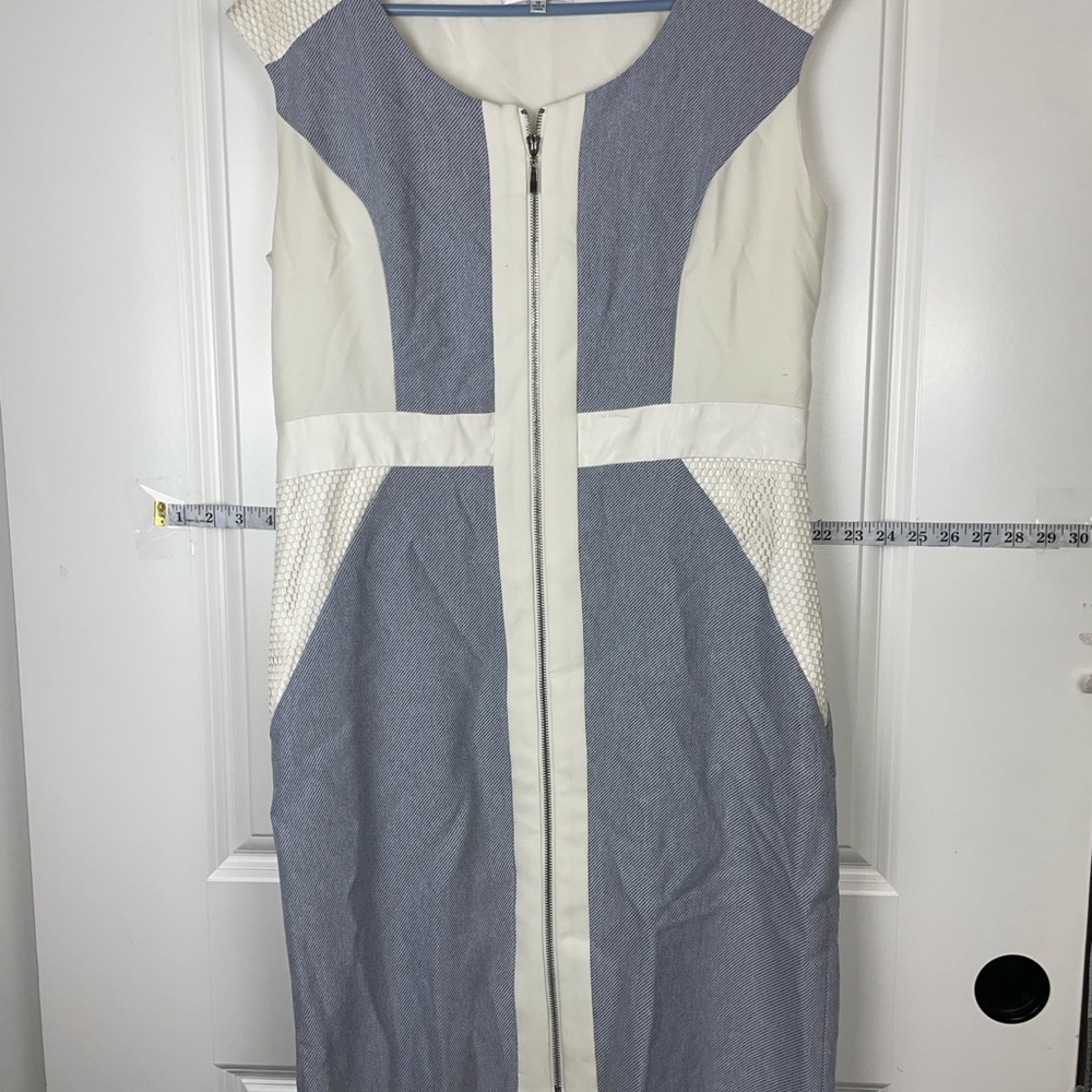 SANDRA DARREN chic Colorblock Dress
